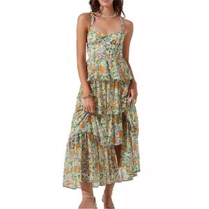 ASTR the Label Midsummer Dress— Green
